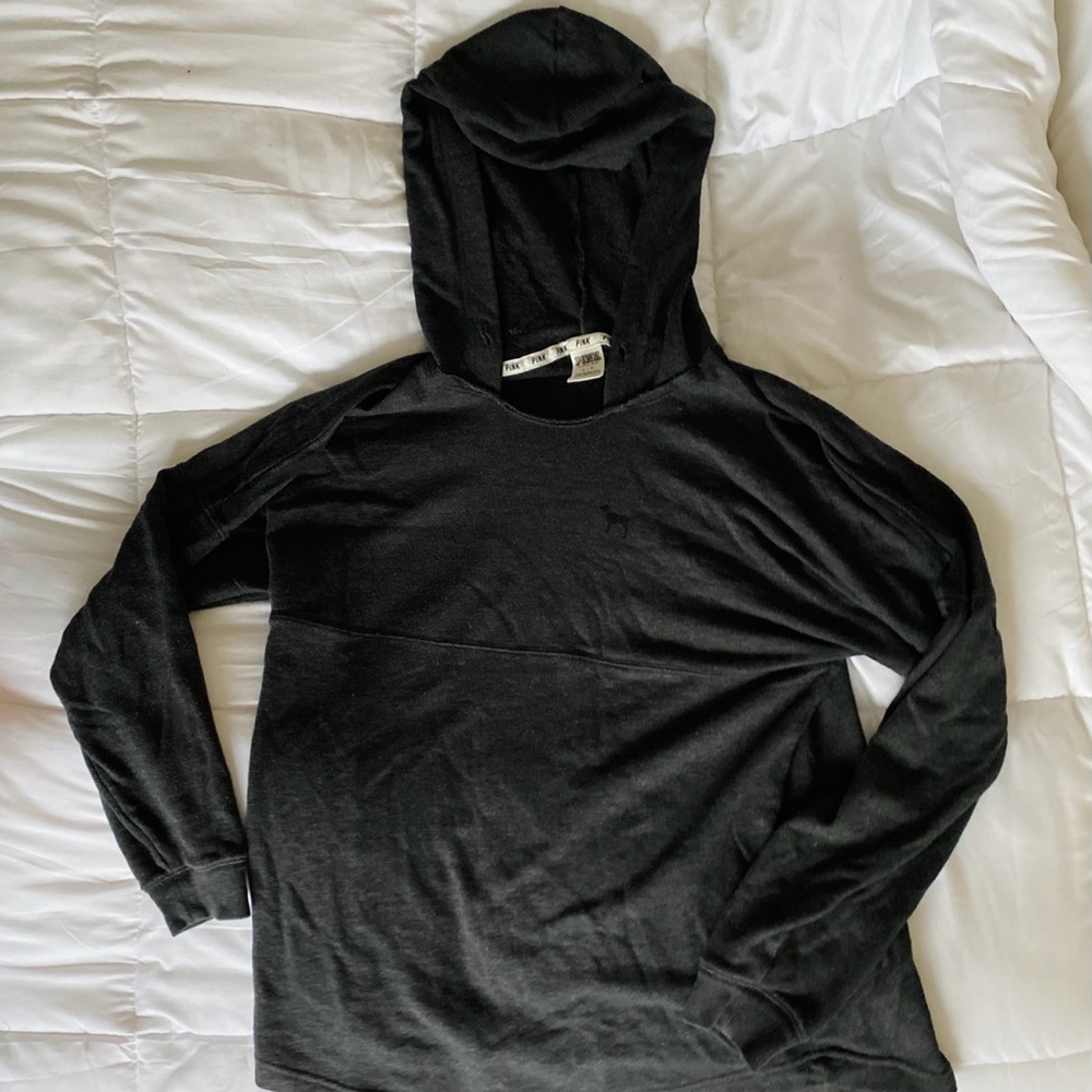 Practically new VS pink oversized sweatshirt